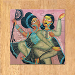 MAGNETIC MESSAGE PUZZLE - Kalighat Pat