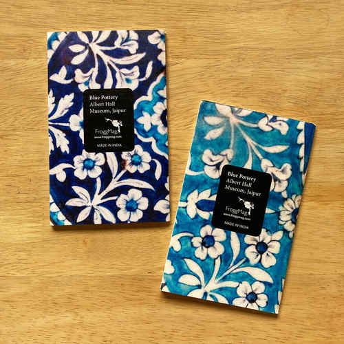 NOTE BOOK _ SET OF 2 - Blue Pottery