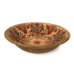 Wooden Bowl - Chintz Flowers