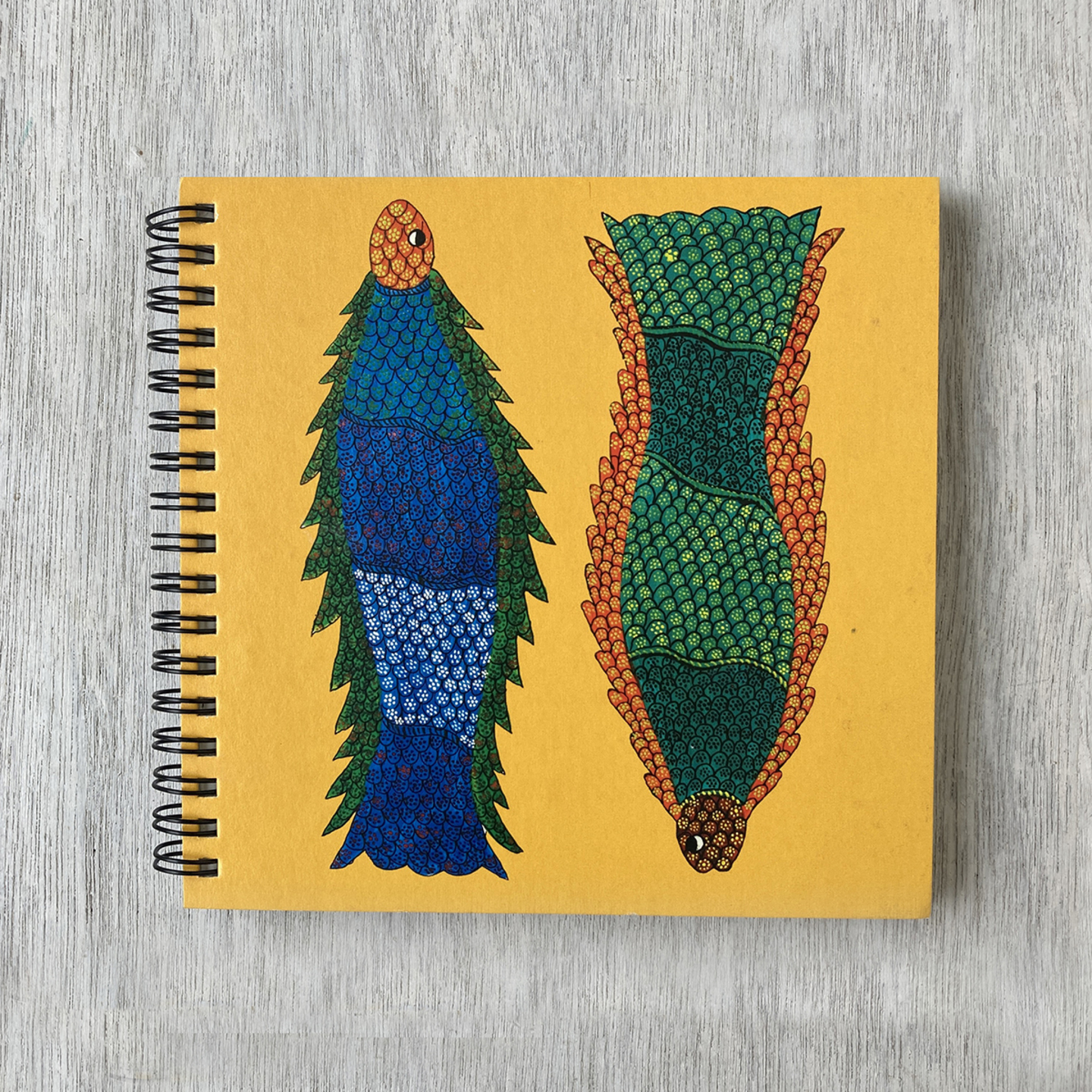 NOTE BOOK WITH SEPARATORS - GOND