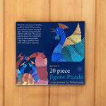 JIGSAW PUZZLE 20 PC - Gond, Rooster and Hens