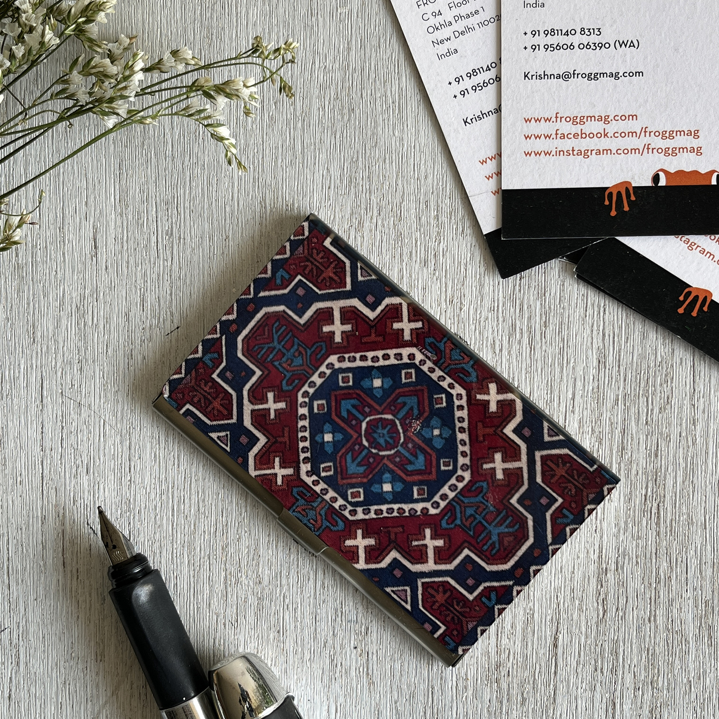 Business Card Holder - Aari Carpet