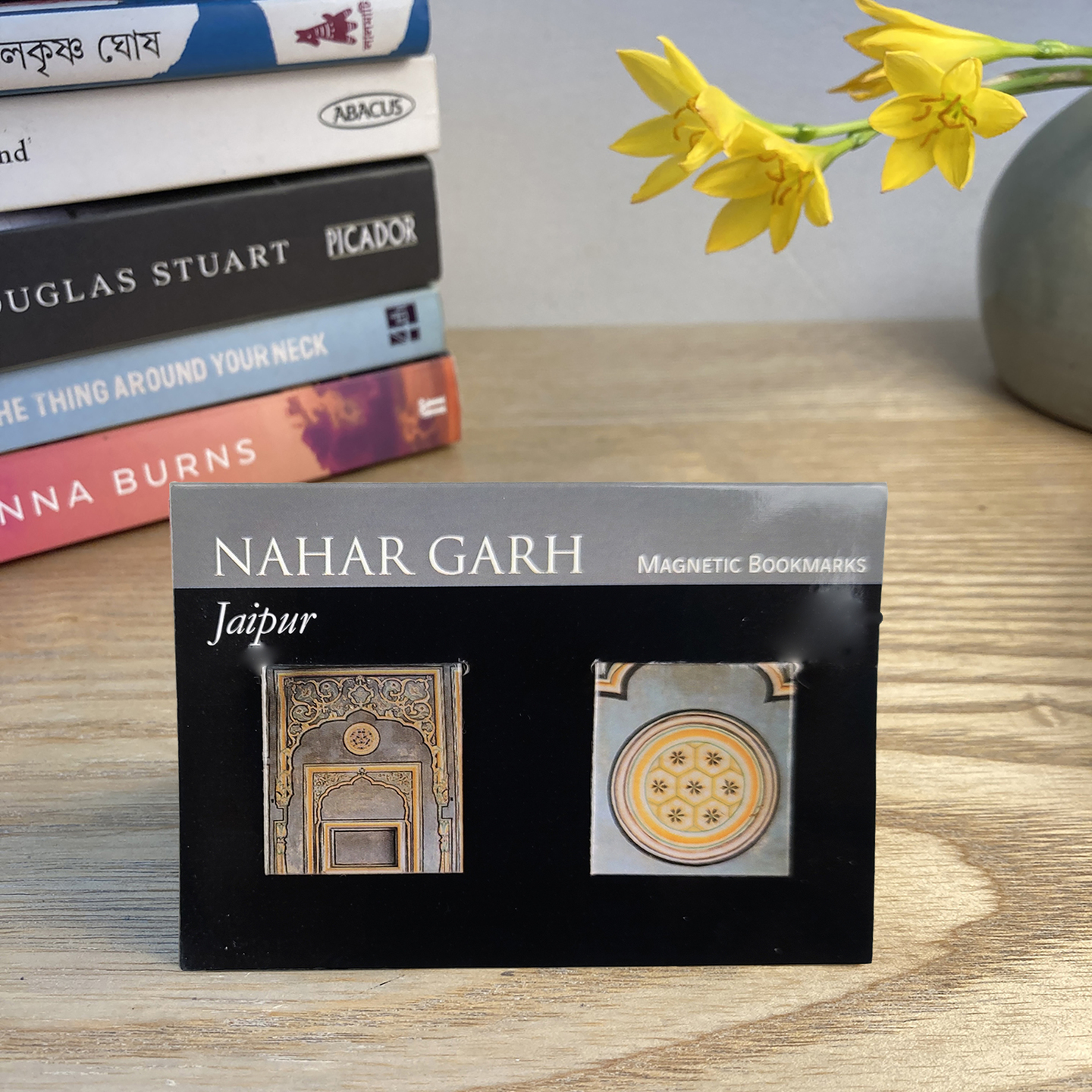 MS-MAGNETIC BOOK MARKS SET OF 2-NAHARGARH GREY