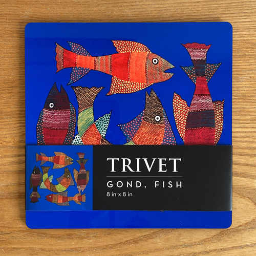 Trivet - Gond Fish