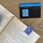 BOOK MARKS SET OF 2 - Blue Pottery