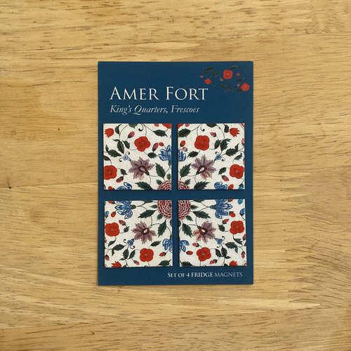 FRIDGE MAGNETS S04 - Amer Fort Flowers