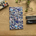 NOTE BOOKS A5 - Aari-Shawl (Blue)