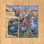 MAGNETIC MESSAGE PUZZLE - Mughal Miniature, detail