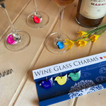 WINE GLASS CHARMS - BIRDS