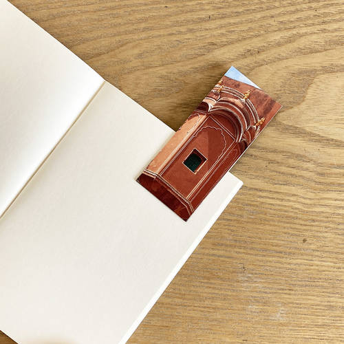 Notebook with Magnetic Bookmark - Hawa Mahal Facade