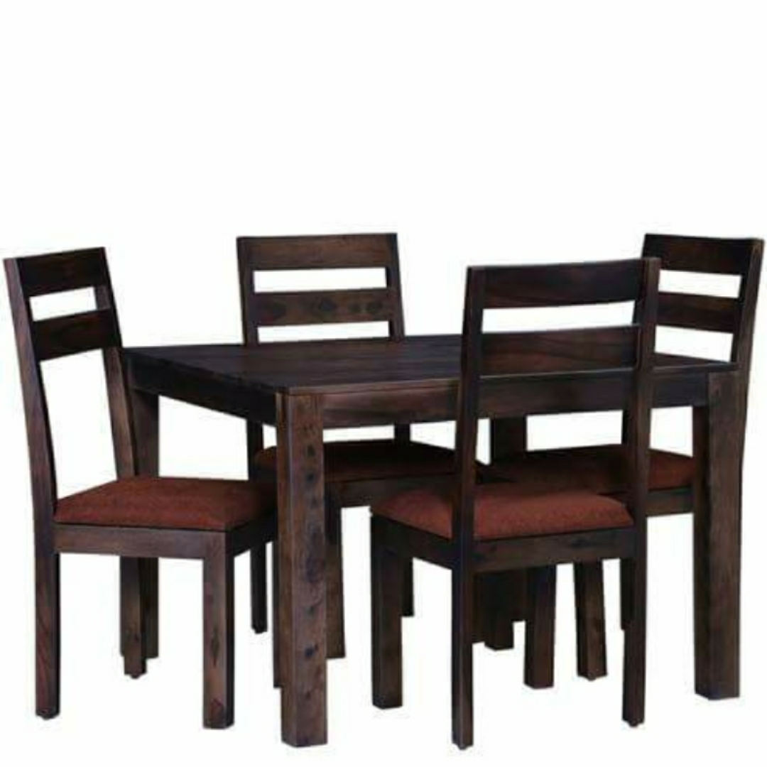 Assam Teak 4 Chair Dinning Table 