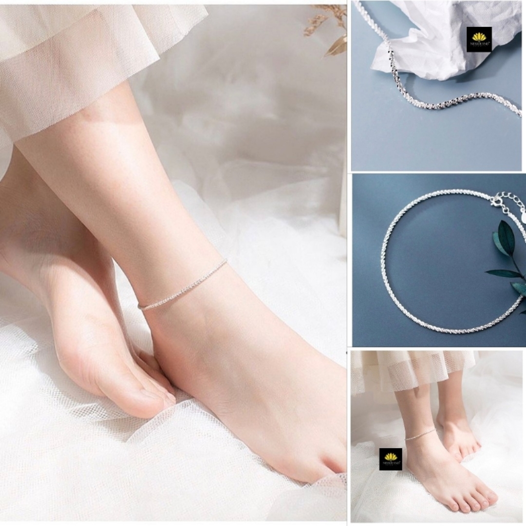 925 Sterling Silver Anklet - 1pc