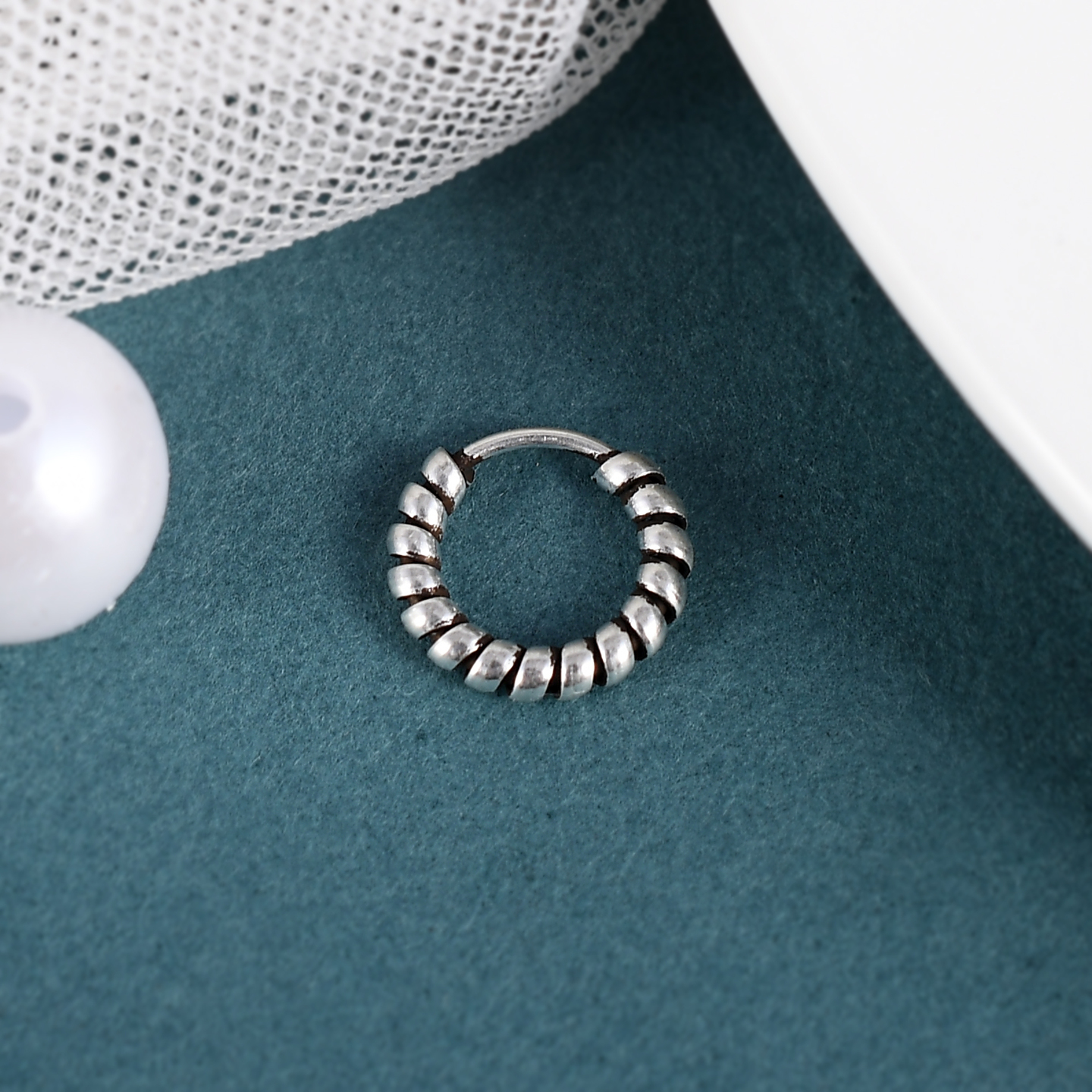 925 Silver Nose Ring or Helix Earring (1 pc)