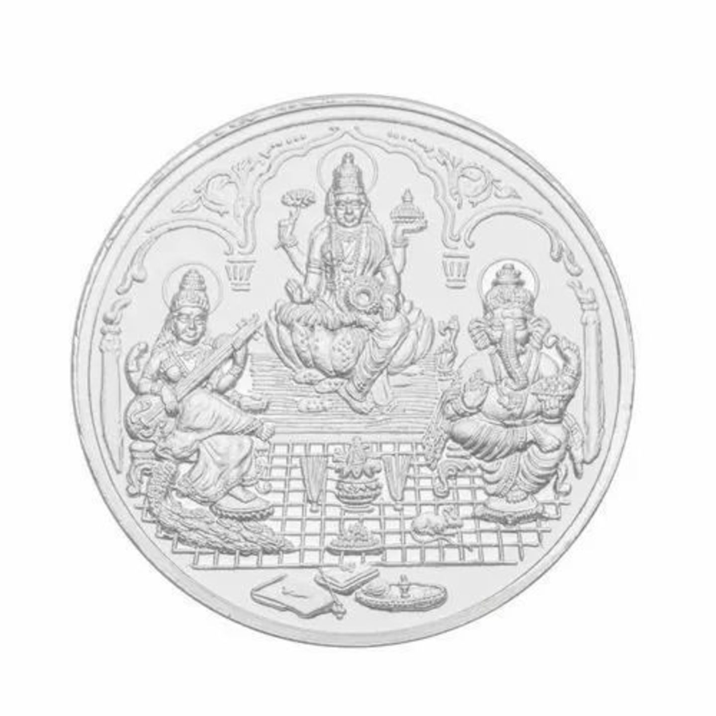 999 Trimurti Silver Coin 20gm