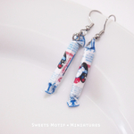 Food Jewelry-white rabbit sweet earrings