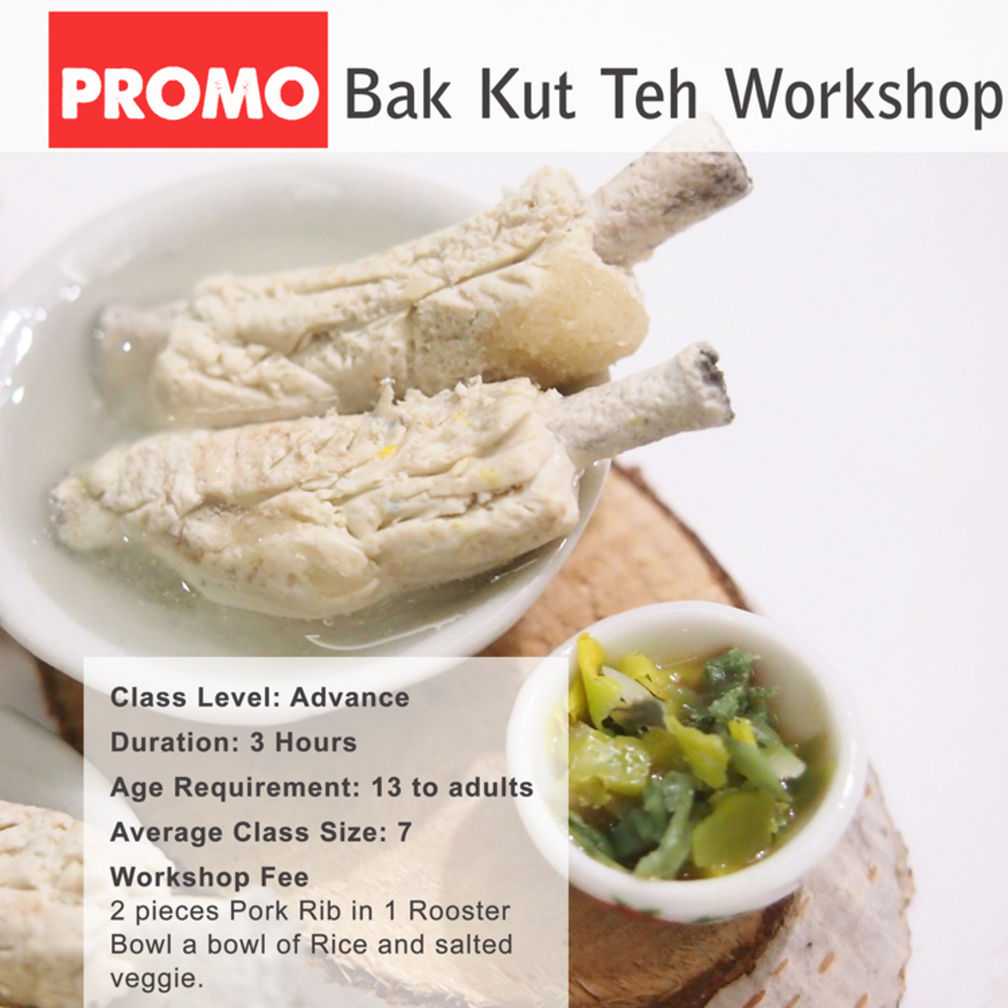 DEALS - Miniature Food Workshop - Bak kut teh