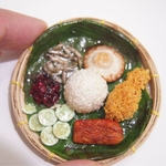 polymerclay nasi lemak-polymerclay food