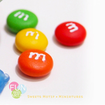 Food Jewelry-Clay Jewelry-M&M earring stud
