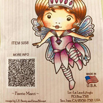 La-La Land Crafts Faerie Marci Rubber Stamps