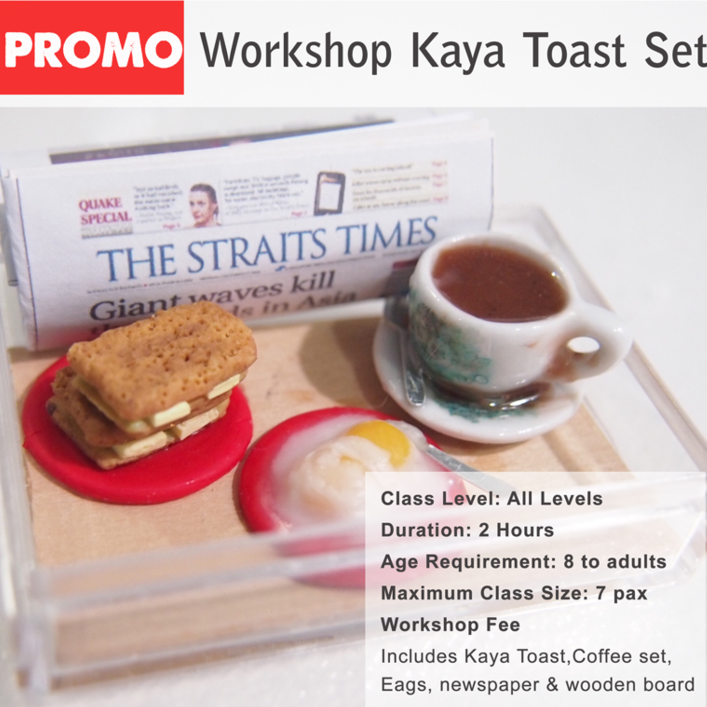 Workshop - Miniature Toast Set