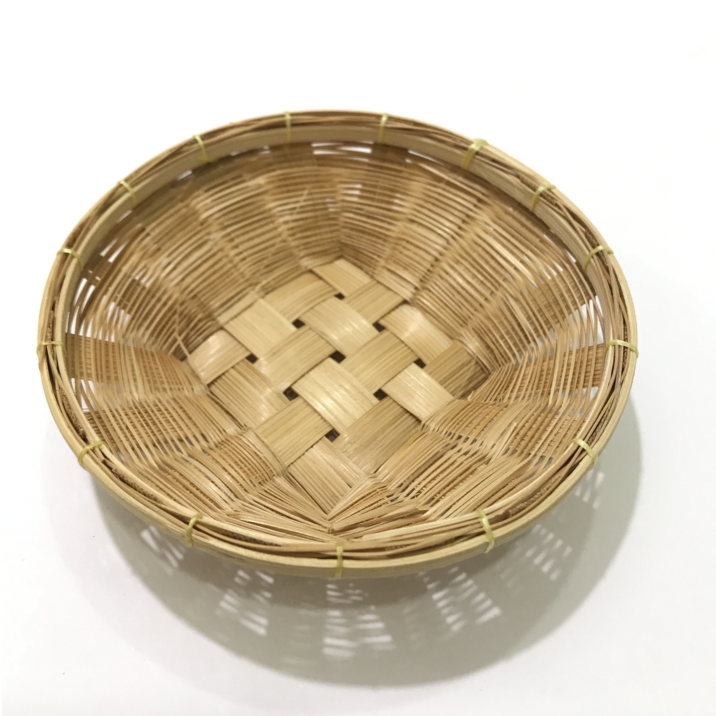 Dollhouse Rattan Basket Tray