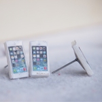Jewelry-miniature iphone-Clay Iphone Earring-clay accessories