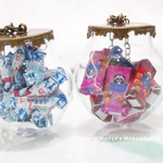 Food Jewelry - Hello Panda and Snacks Glass Globe Necklace