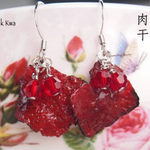 Bakkwa Dangle Earrings