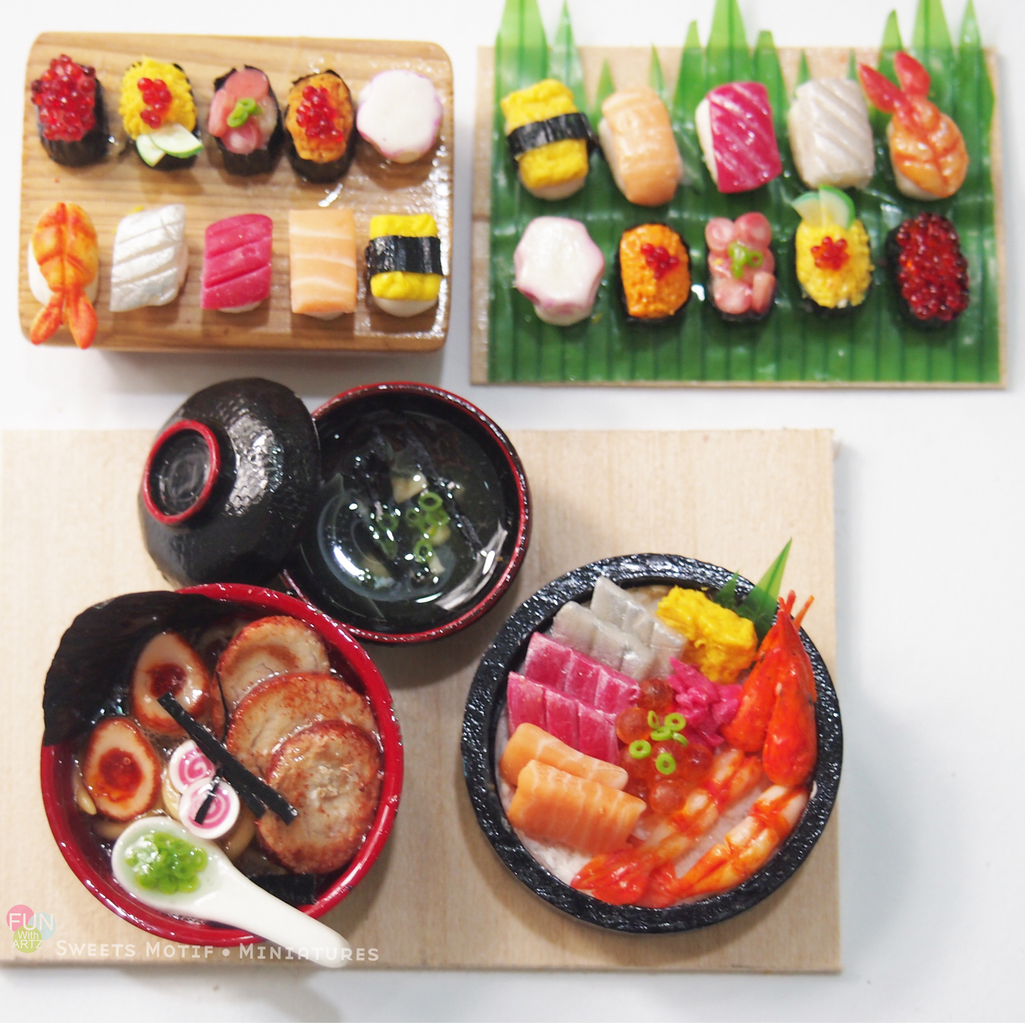 Workshop Package - Miniature Food Sculpting Japanese Set