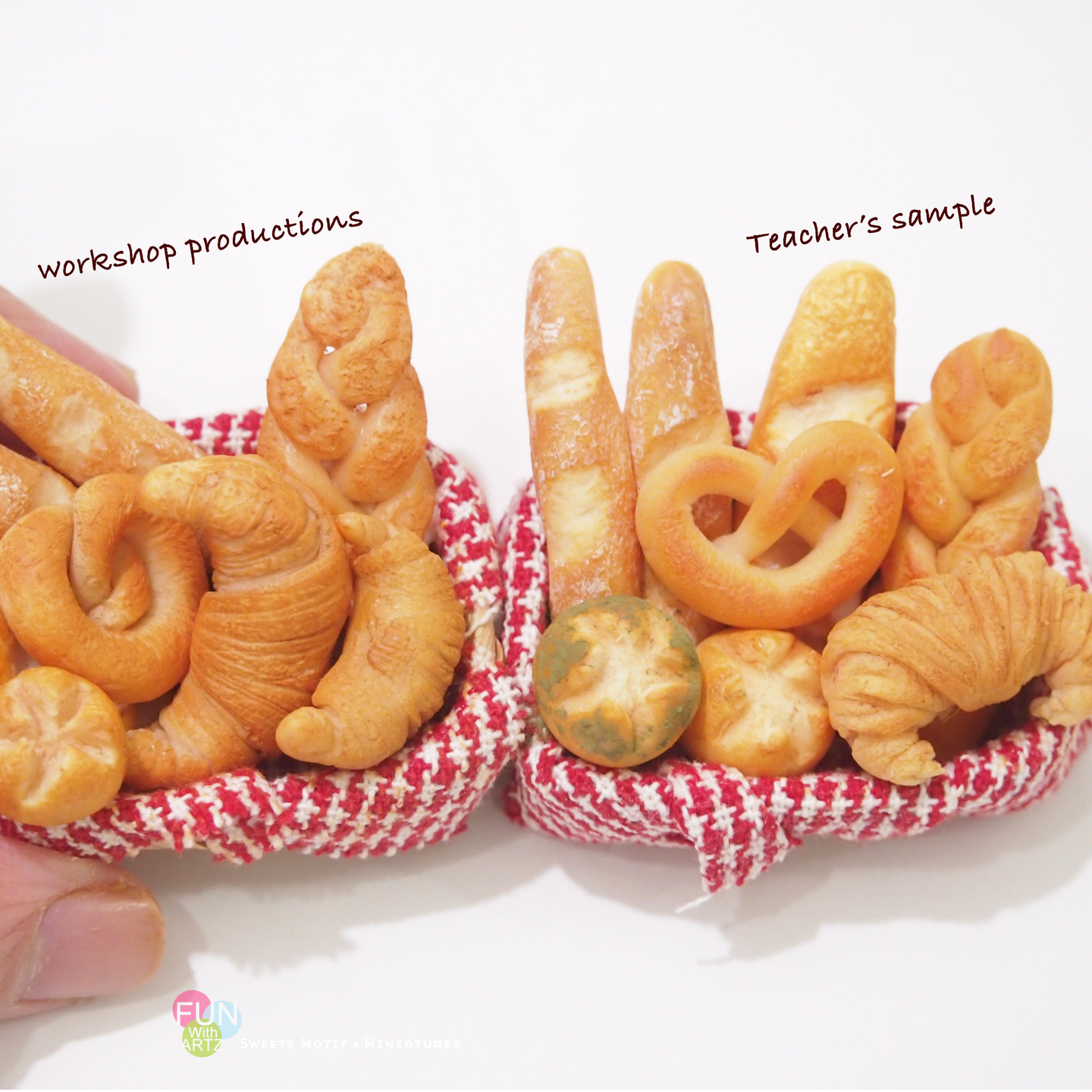Workshop - Miniature French Bread in Basket