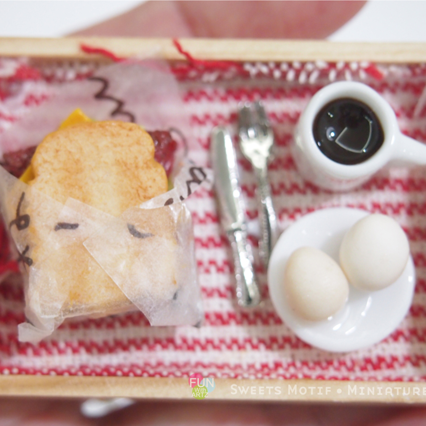 Dollhouse- Miniature Breakfast set