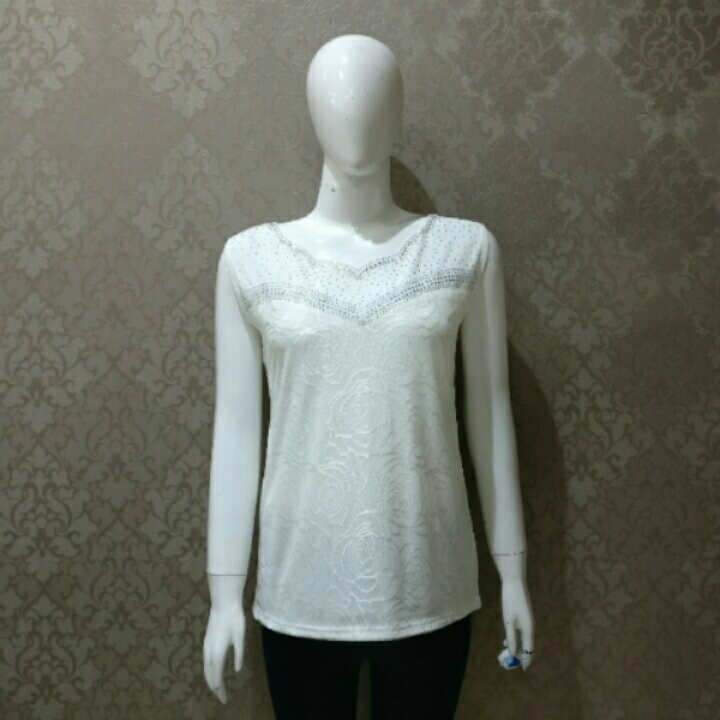 Sequence work party Wear tops 
Fabric- power net 
Size-L, XL, XXL
