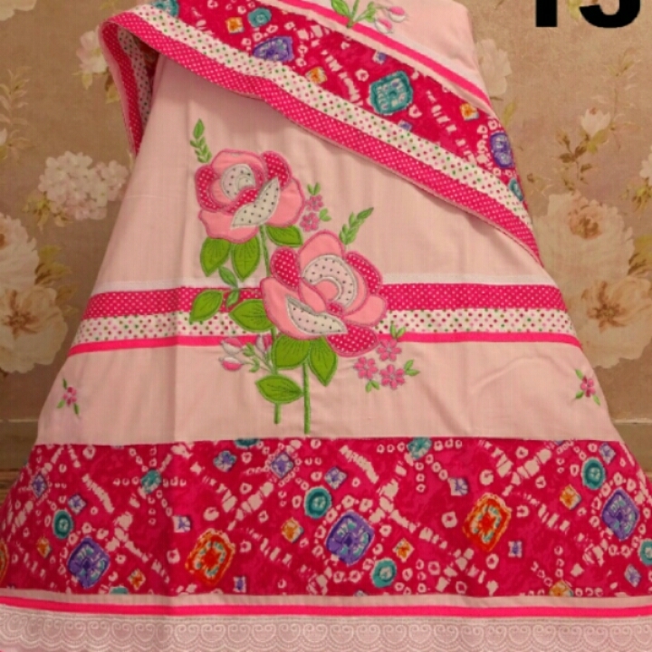 beautiful embroidery done causal Ridas

