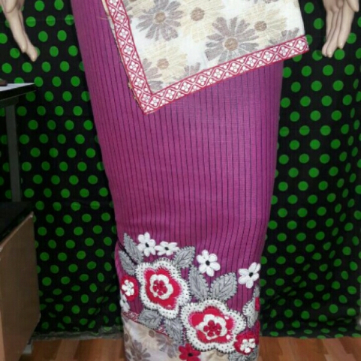 6⃣ spicy colours
black current cotton
penaling with fancy work braso dupatta jodies...
