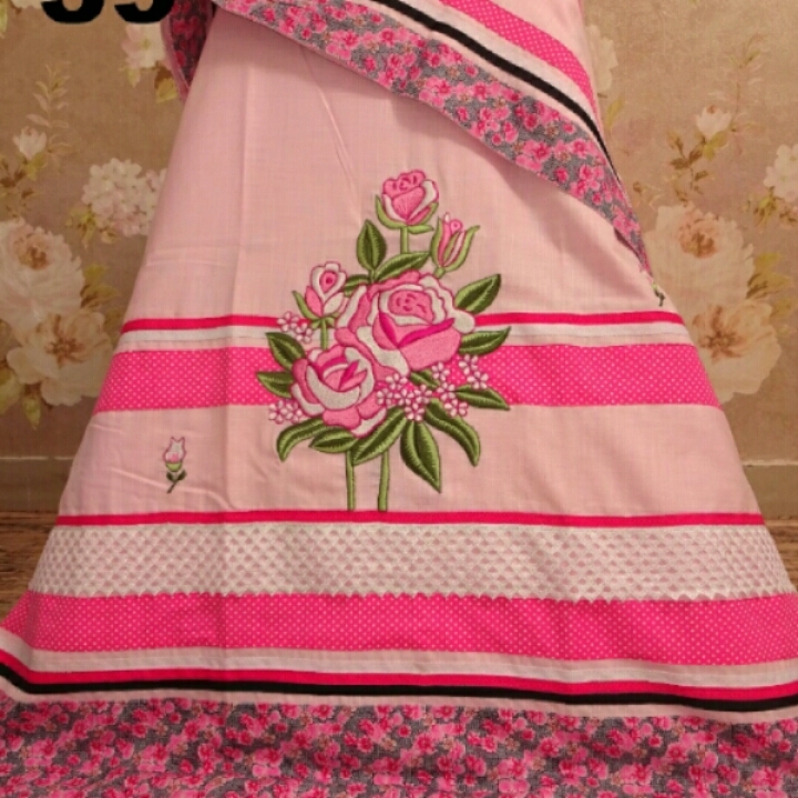 beautiful embroidery done causal Ridas
