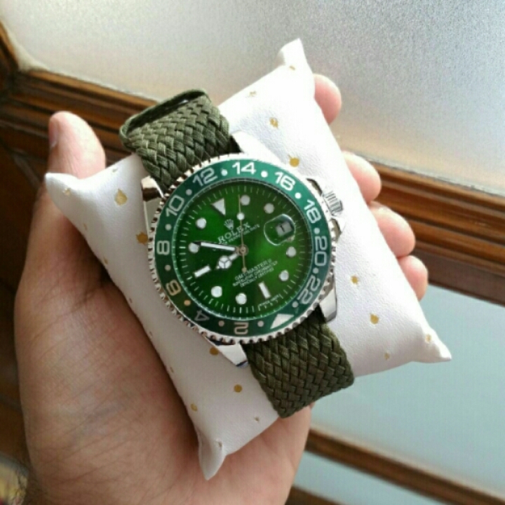 👉🏻 *Men's Rolex leather model*
*Quality 7AA copy*
