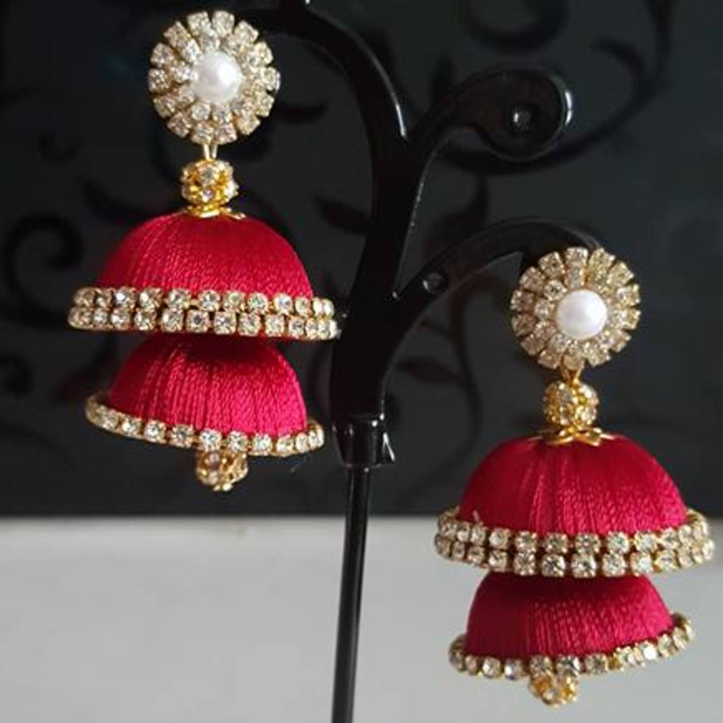 Silk Thread Jhumka 41