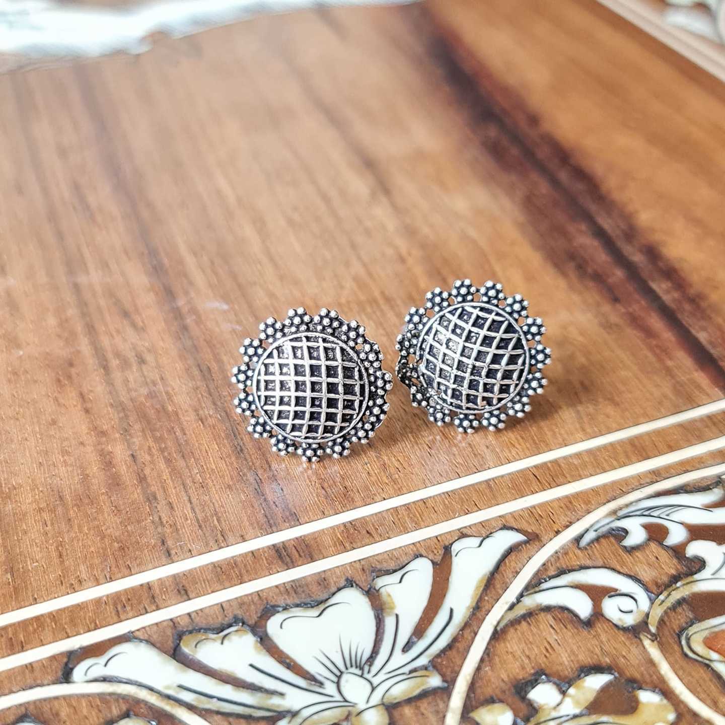 Oxidised Silver Toe Ring 3