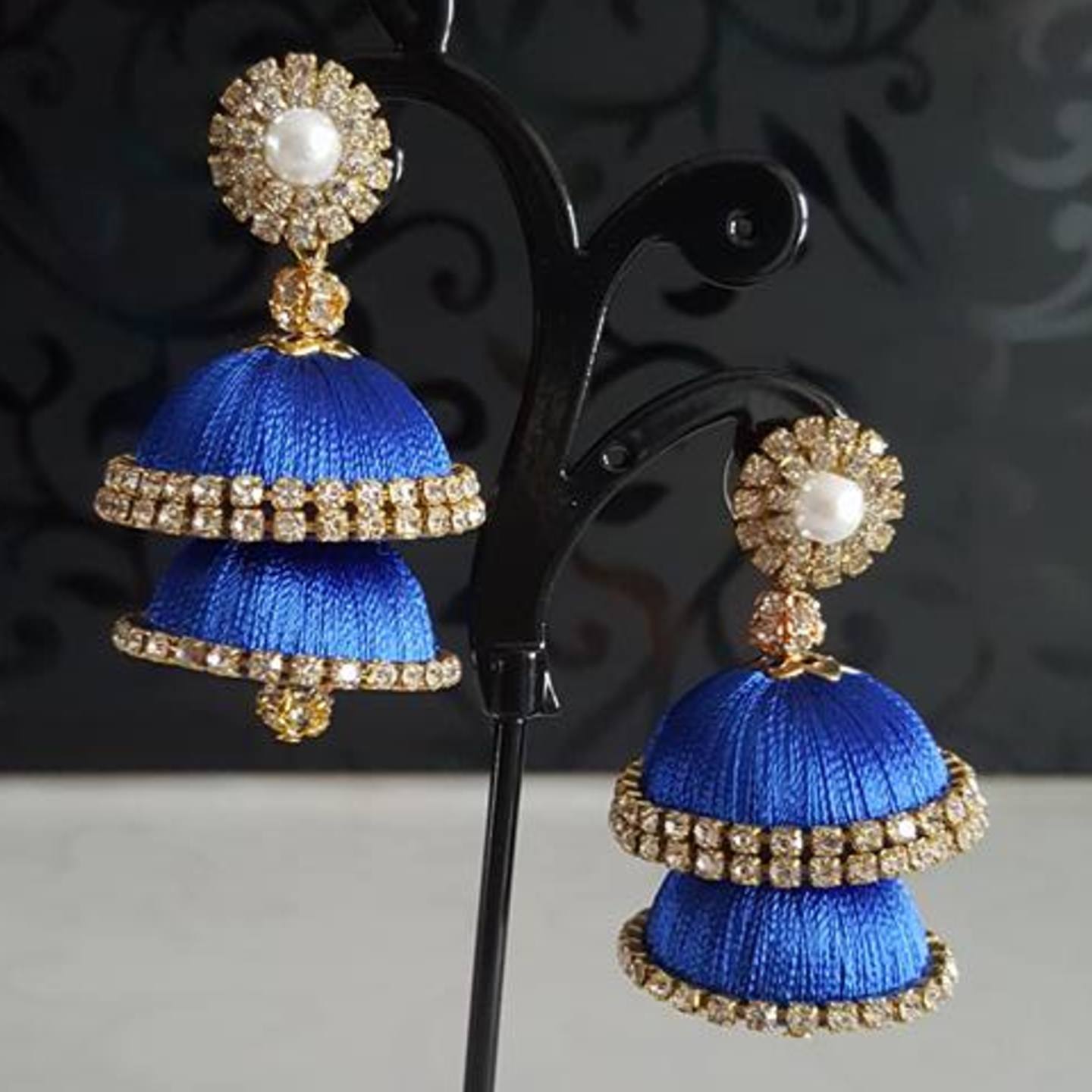 Silk Thread Jhumka 36