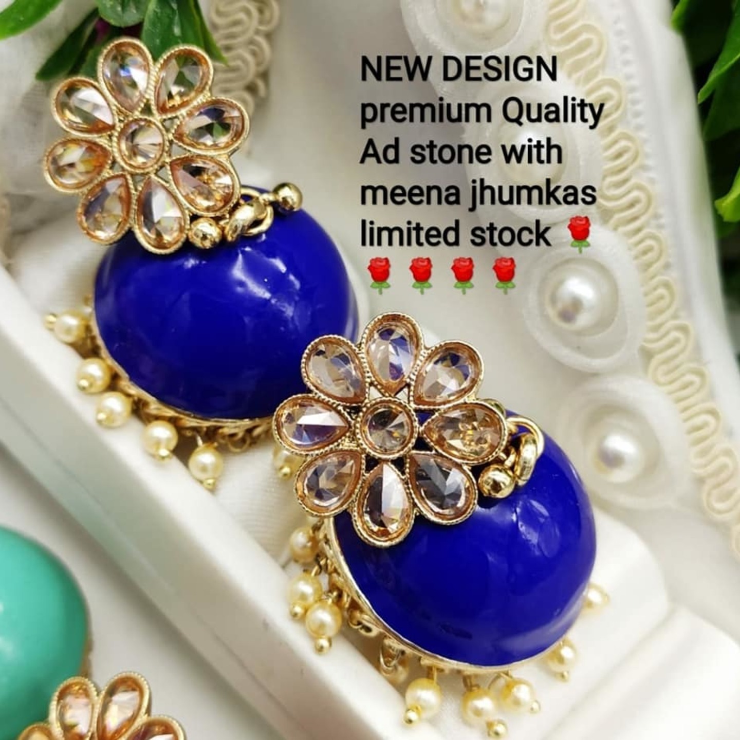 Meenakari Jhumka 3