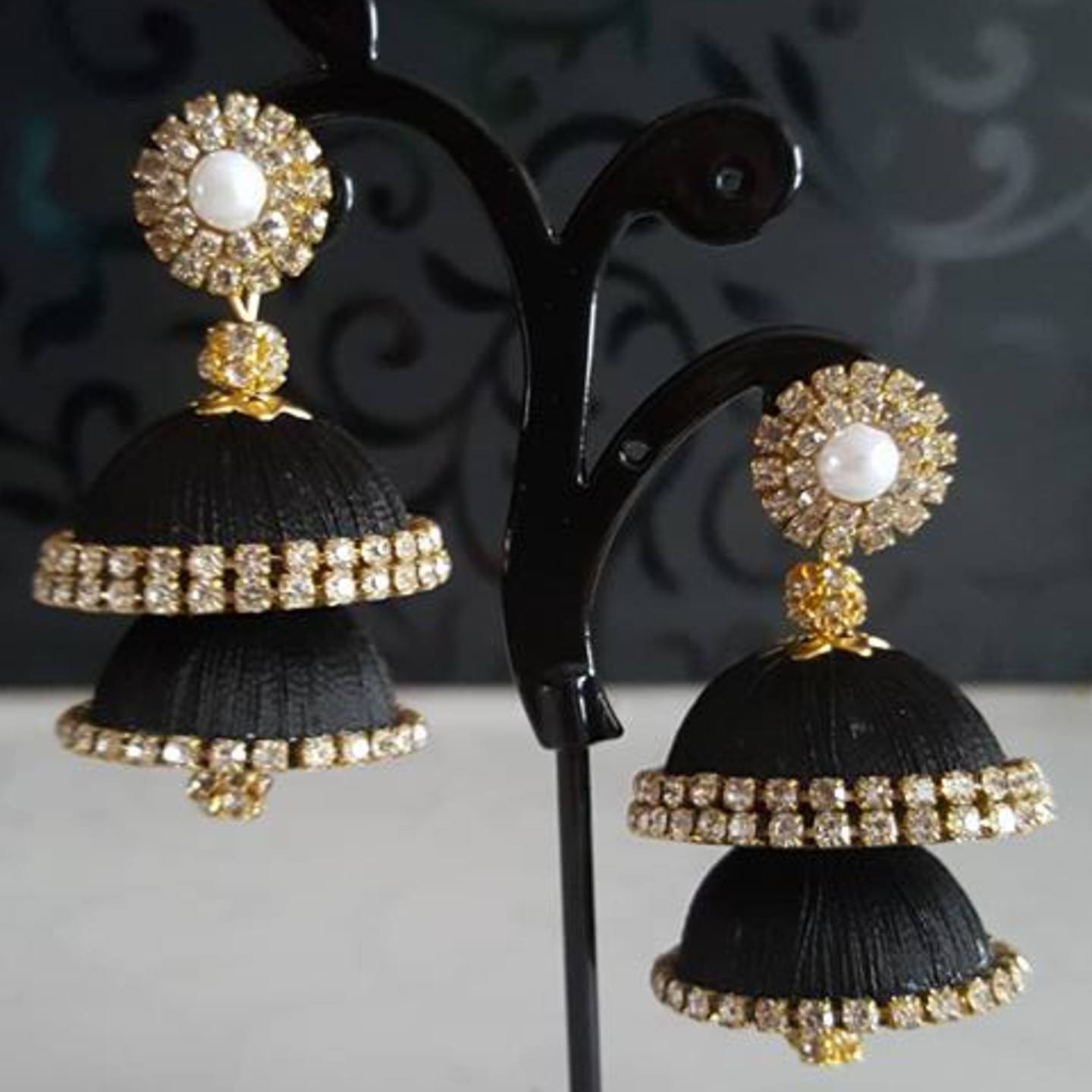 Silk Thread Jhumka 33