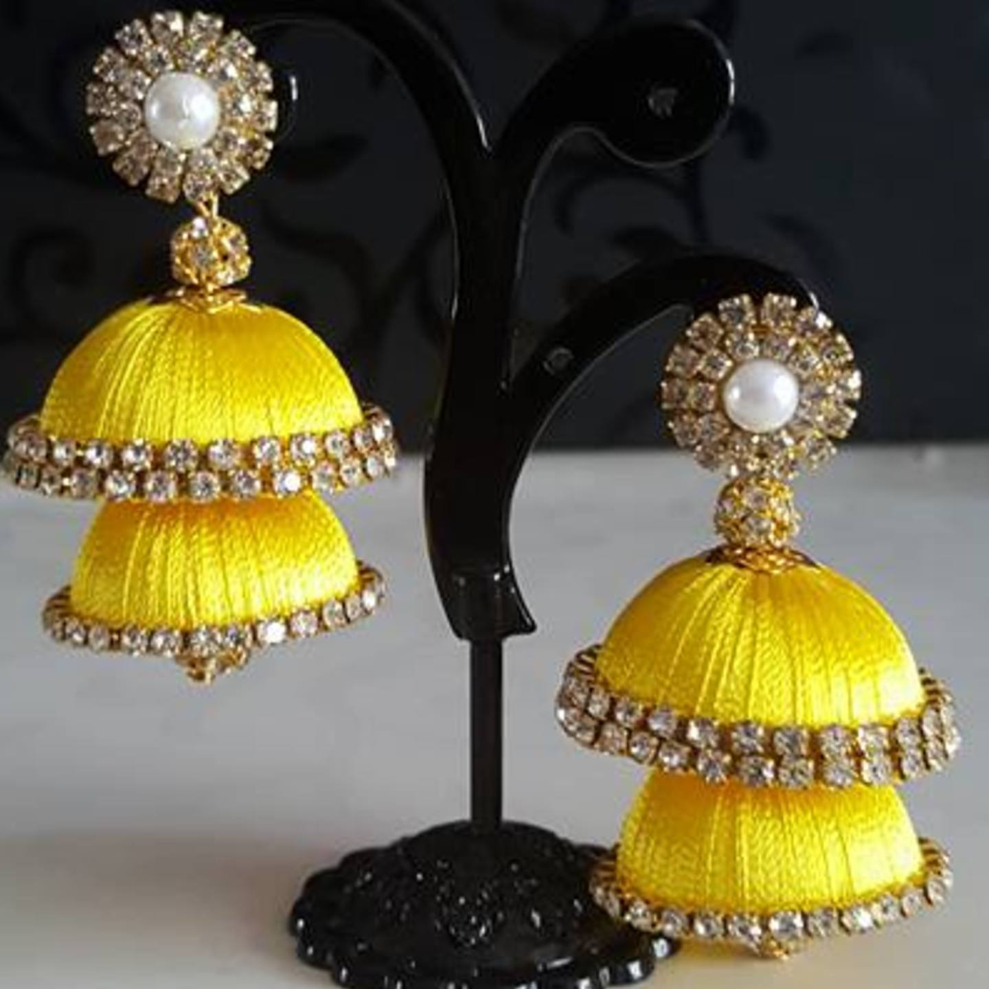 Silk Thread Jhumka 38