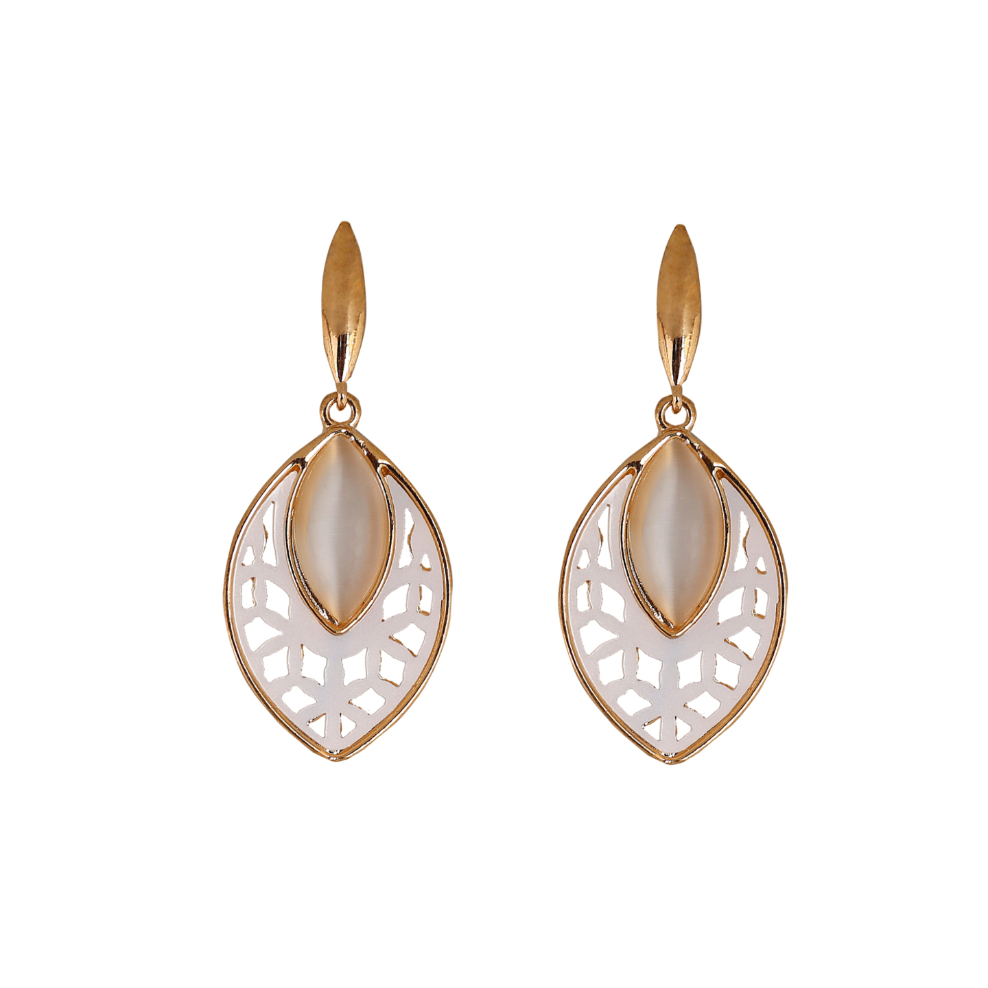   ZXEB4008- Zeolix Stylish Piece Of Earrings For Girls and Women's
