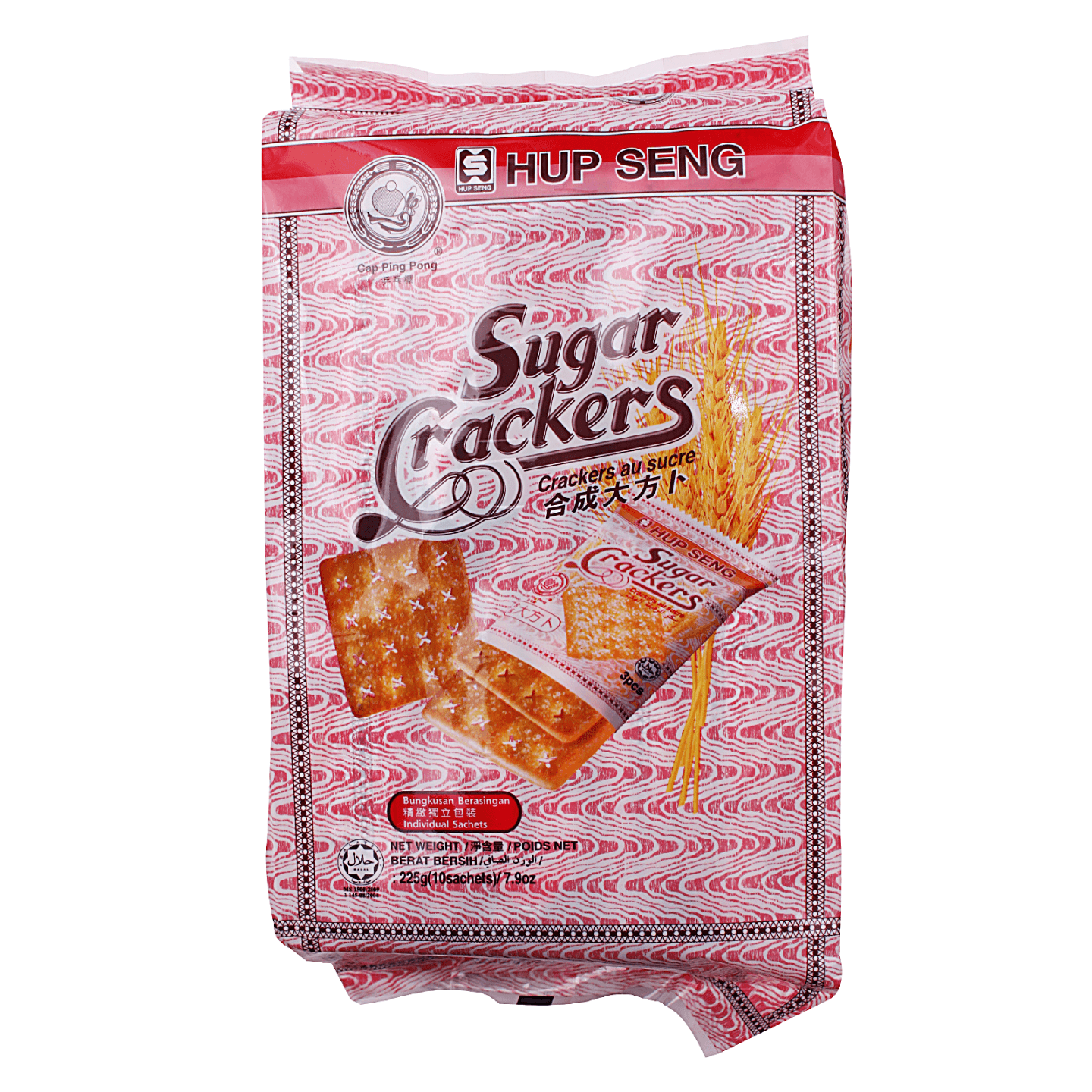 Hup Seng Sugar Crackers 225 g