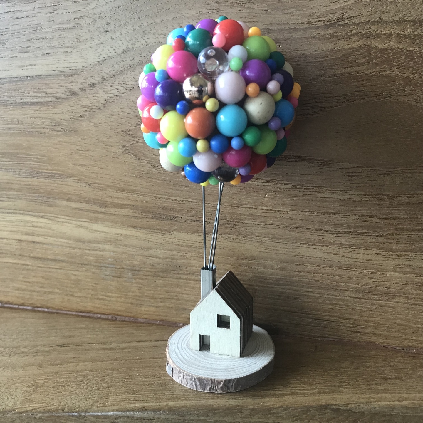 Mixed Color Balloon House 