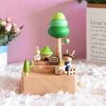 Bunny Farm Music Box