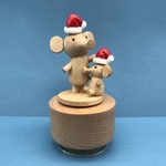 Mini Xmas Elephant Music Box