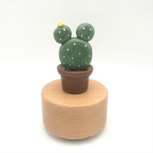 Cactus Music Box - Chubby Green