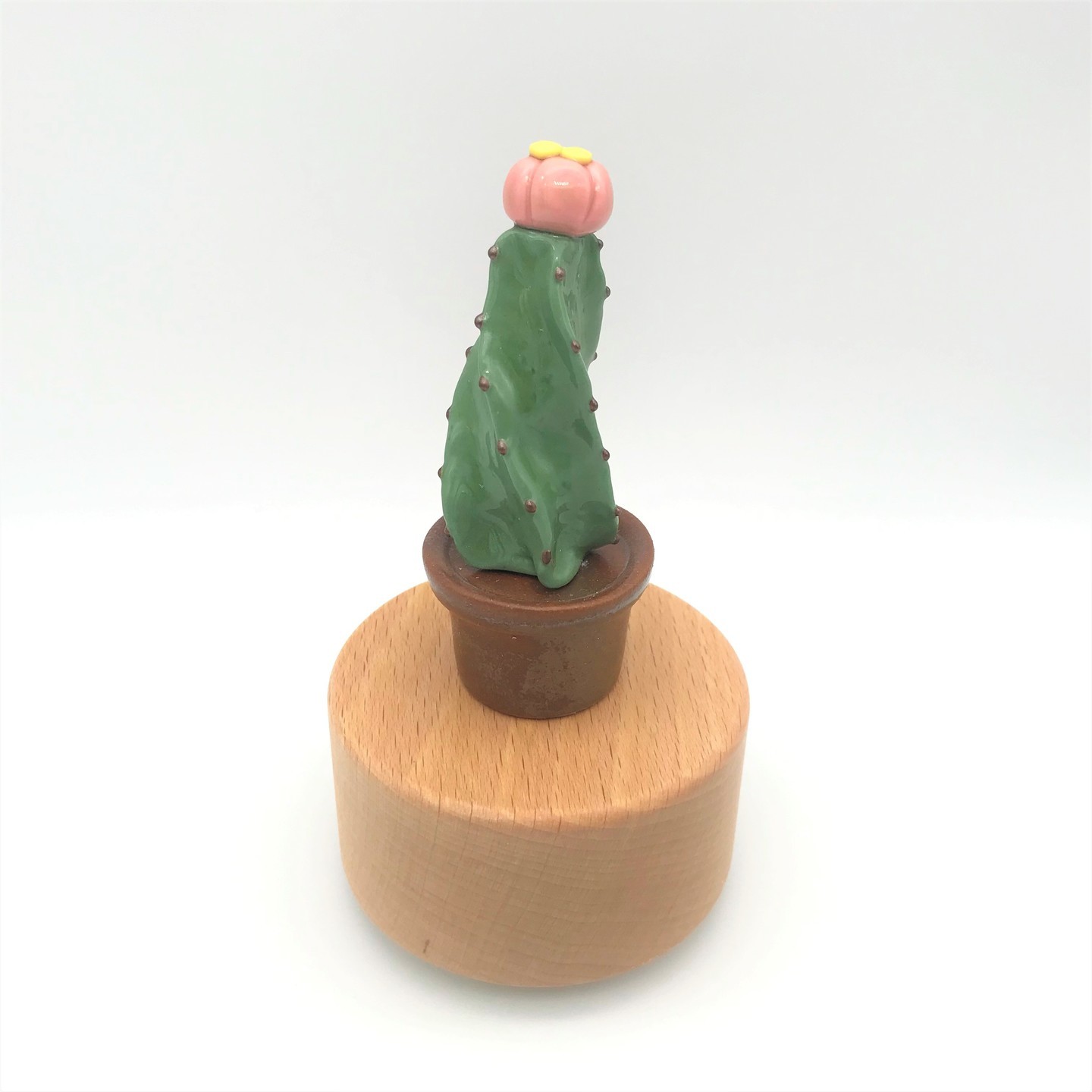 Cactus Music Box - Tall Green