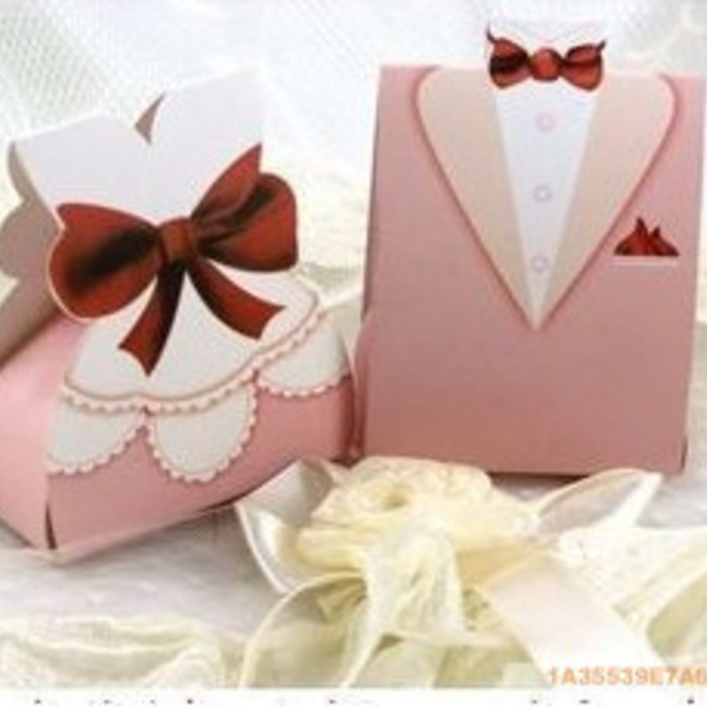 Pink Dress Pair Box
